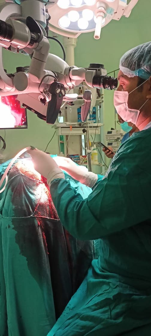 Microscopic Brain Surgery at Advance Neuro Hospital Jamui