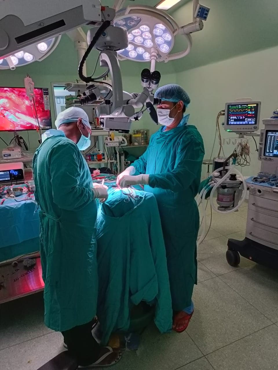 Advanced Neurosurgery in Progress - Best Operation Theater in Jamui